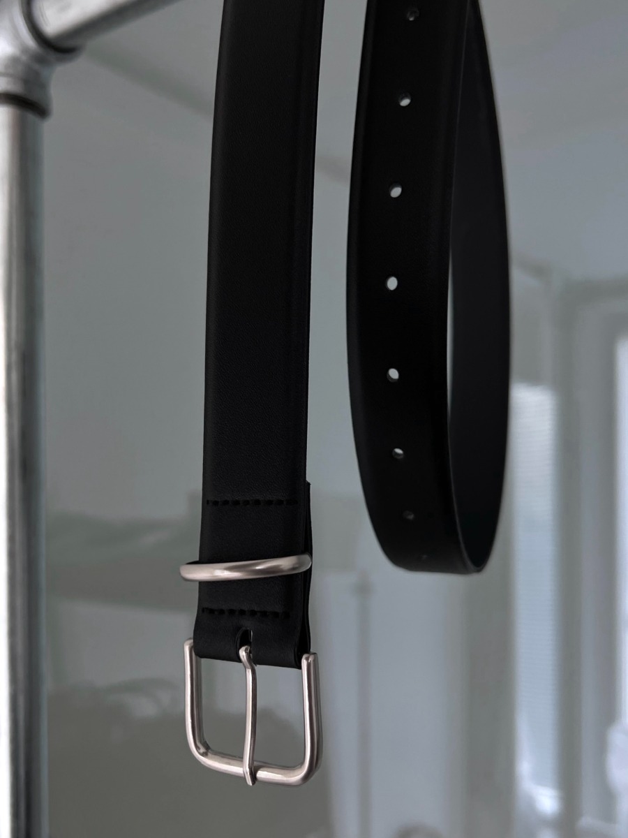 Basic Leather Belt (black)